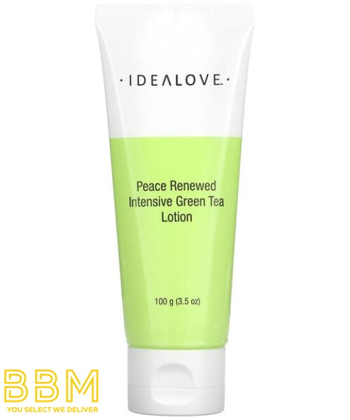 Idealove, Peace Renewed, Intensive Green Tea Lotion, 3.5 oz (100 g)