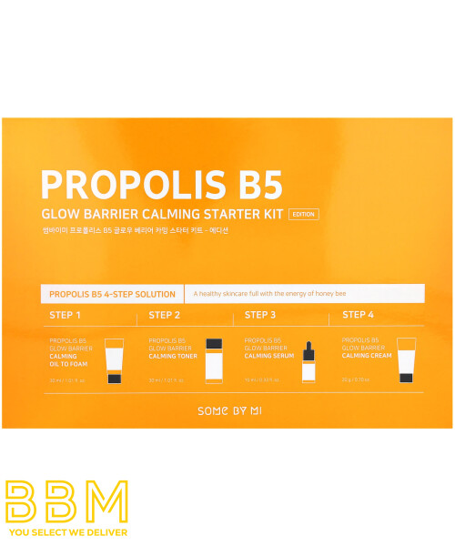 MI, Propolis B5, Glow Barrier Calming Starter Kit, 4 Piece Kit