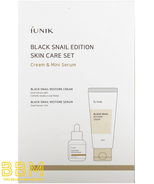 Black Snail Edition Skin Care Set