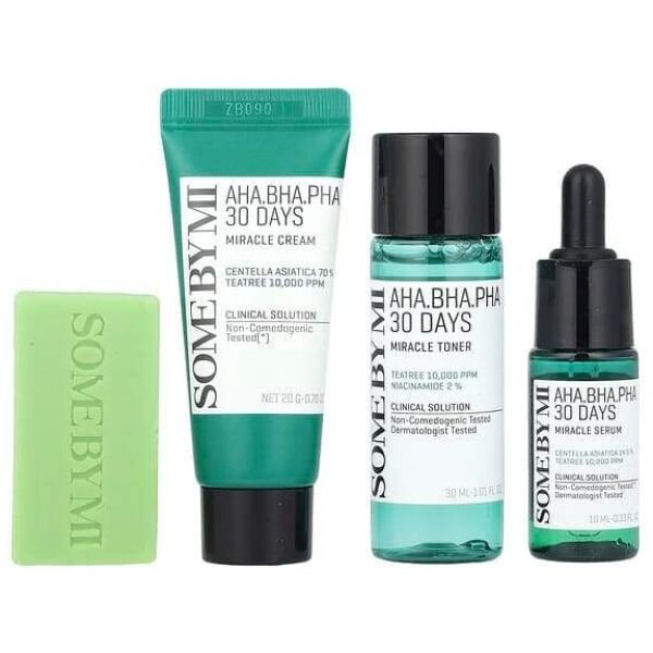 SOME BY MI, AHA.BHA.PHA 30 Days Miracle Starter Kit, 4 Piece Kit - Image 1