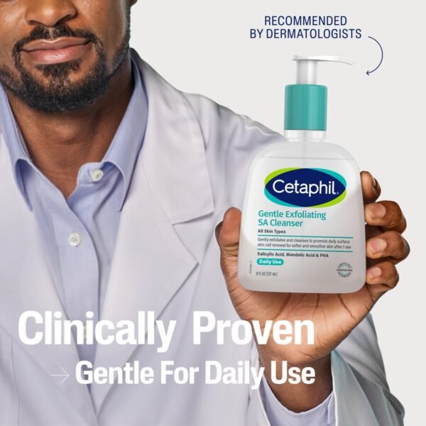 Cetaphil Gentle Exfoliating SA Cleanser 8oz - Image 4