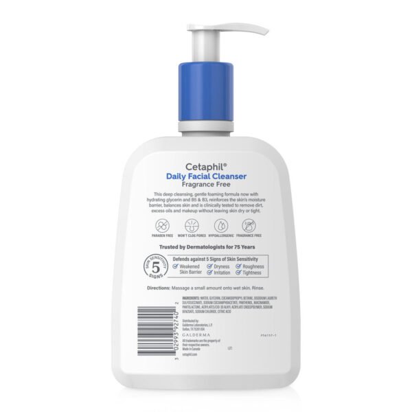 Cetaphil Daily Facial Cleanser Fragrance Free - Image 4