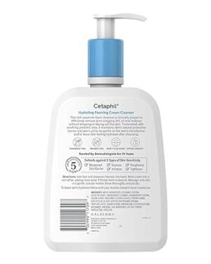 Cetaphil Hydrating Foaming Cream Cleanser 236g