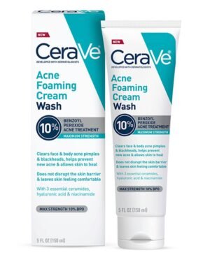 CeraVe Acne Foaming Cream Wash 150g