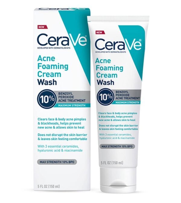 CeraVe Acne Foaming Cream Wash 150g