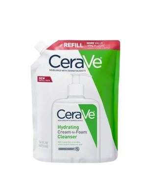 CeraVe Hydrating Cream-to-Foam Cleanser Refill – 473ml