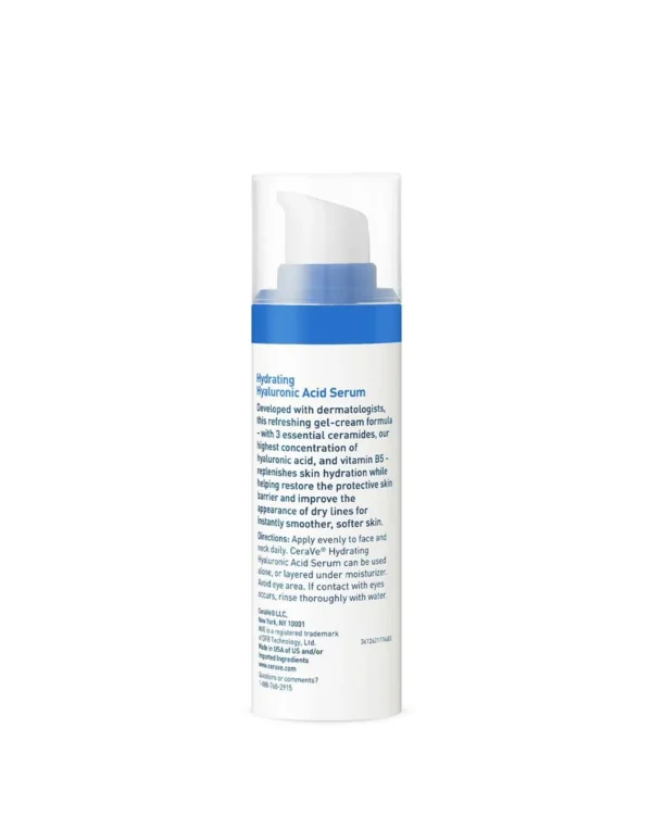 CeraVe Hydrating Hyaluronic Acid Serum – 30ml - Image 2