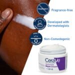 CeraVe Skin Renewing Night Cream – Hydrating Nighttime Moisturizer with Ceramides, Peptides & Hyaluronic Acid, 48 - Image 4