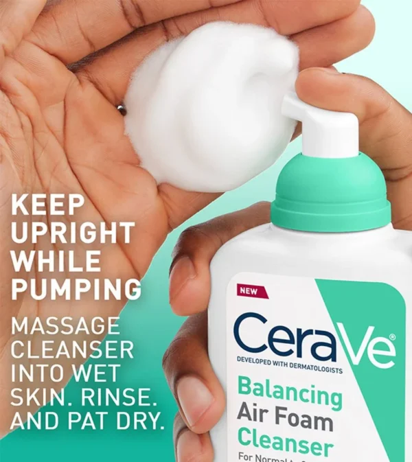 CeraVe Balancing Air Foam Facial Cleanser – 150ml
