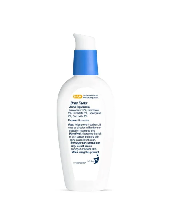 CeraVe AM Facial Moisturizing Lotion SPF 30 – Daily Hydration with Sun Protection for Normal to Dry Skin, 89ml - Image 3