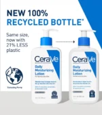 CeraVe Daily Moisturizing Lotion for Face & Body – Lightweight Hydration for Normal to Dry Skin, 355ml - Image 3