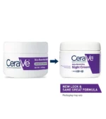 CeraVe Skin Renewing Night Cream – Hydrating Nighttime Moisturizer with Ceramides, Peptides & Hyaluronic Acid, 48 - Image 3
