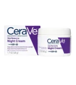 CeraVe Skin Renewing Night Cream – Hydrating Nighttime Moisturizer with Ceramides, Peptides & Hyaluronic Acid, 48 - Image 2